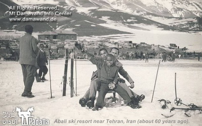 Ski Resort Ab Ali Tehran, Iran