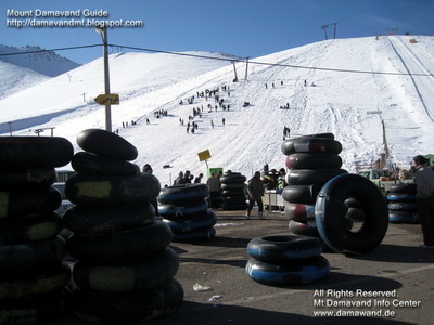 Ski Resort AbAli Tehran, Iran