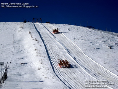 Ski Resort Ab Ali Tehran, Iran