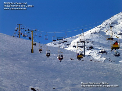 Ski Resort Darbandsar Tehran, Iran