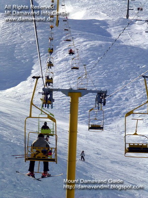 Ski Resort Darbandsar Tehran, Iran