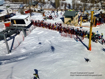 Ski Resort Darbandsar Tehran, Iran