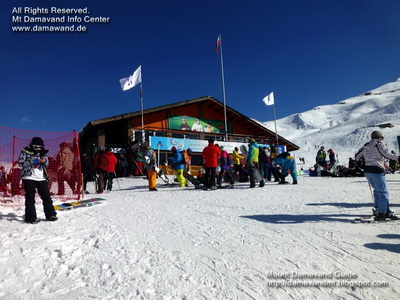 Ski Resort Dizin Tehran, Iran