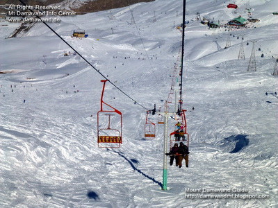 Ski Resort Dizin Tehran, Iran