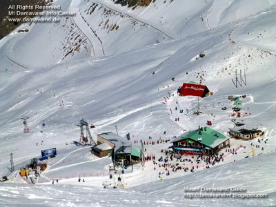 Ski Resort Dizin Tehran, Iran